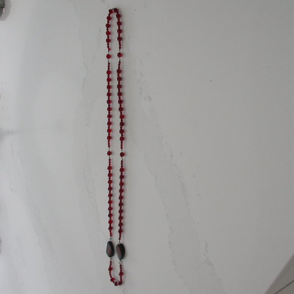 Semi-precious Gemstone Carnellian Necklace - Picture 4 of 4